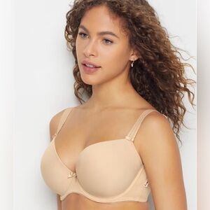 NWT Freya Deco Plunge T-Shirt Bra – Nude – Size 28E UK / 28DDD US